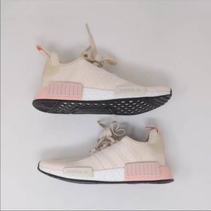Women's Adidas NMD_R1 Linen Vapour Pink